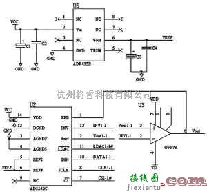 电源电路中的基于AD5542芯片的高精度数控恒流源电路设计  第4张