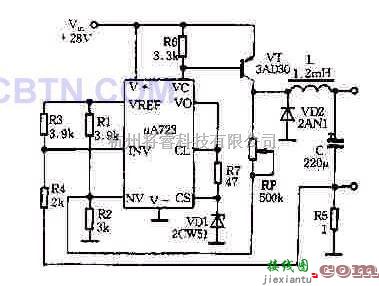 电源电路中的工作频率随负载变化和输出可调开关稳压器  第1张