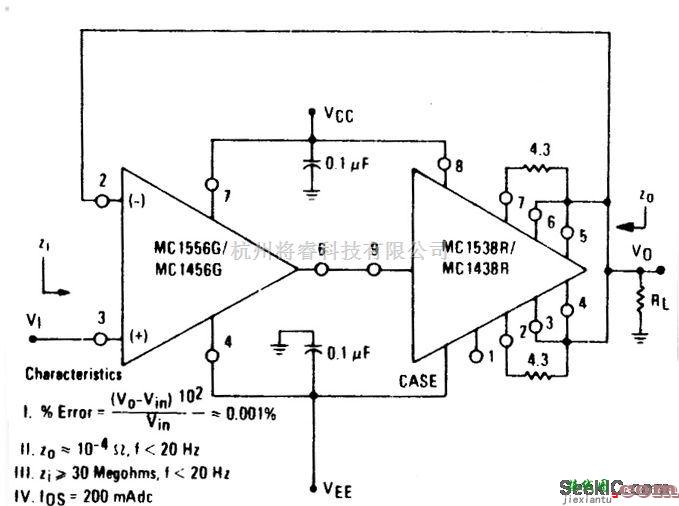 电源电路中的同相电压跟随器  第1张