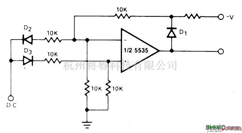 基础电路中的绝对值放大器  第1张