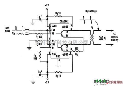 控制电路中的脉冲回波驱动器  第1张