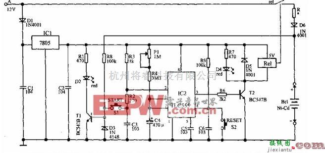 电源电路中的在野外使用的快速充电器的电路介绍  第1张