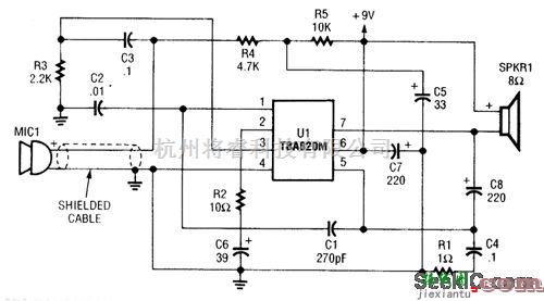 音频电路中的水下麦克风电路
  第1张