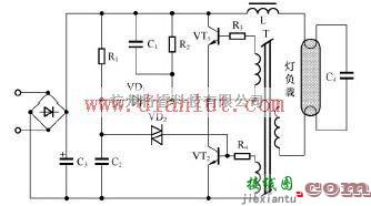 电源电路中的自激式串联谐振电路图及其工作原理  第1张