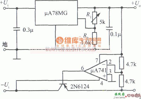 电源电路中的±5~±20V从动跟踪稳压电源电路  第1张