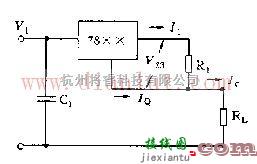 电源电路中的由78XX系列芯片构成的恒流源电路图  第1张