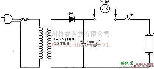 电源电路中的简易镍镉电池短路消除器  第1张