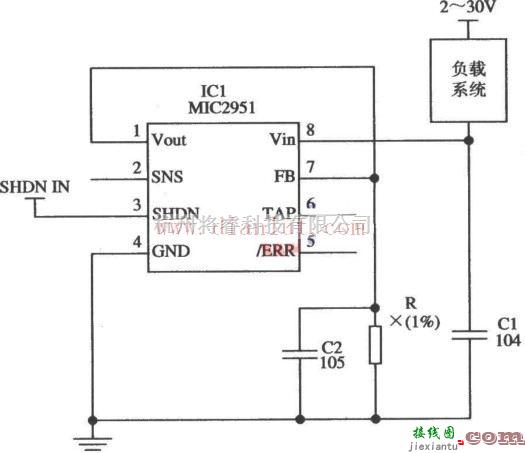 电源电路中的MIC2951组成的低漂移恒流源  第1张