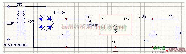 电源电路中的基于7805的稳压电源电路大全  第4张