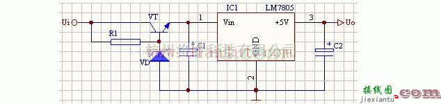 电源电路中的基于7805的稳压电源电路大全  第7张