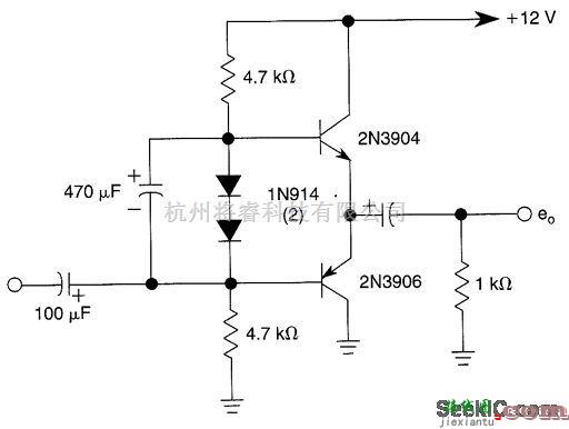 电源电路中的互补或双边交流射极跟随电路
  第1张