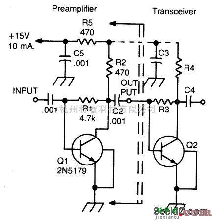 线性放大电路中的两米前置放大器  第1张