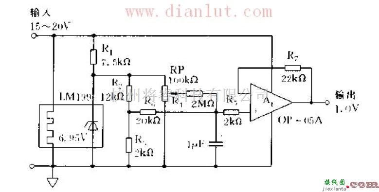 电源电路中的基于LM199芯片设计标准电源电路  第1张