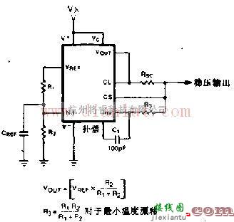 电源电路中的低压稳压器电路原理图  第1张