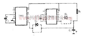 电源电路中的基于ICL7660芯片设计片内串联稳压器电路  第1张