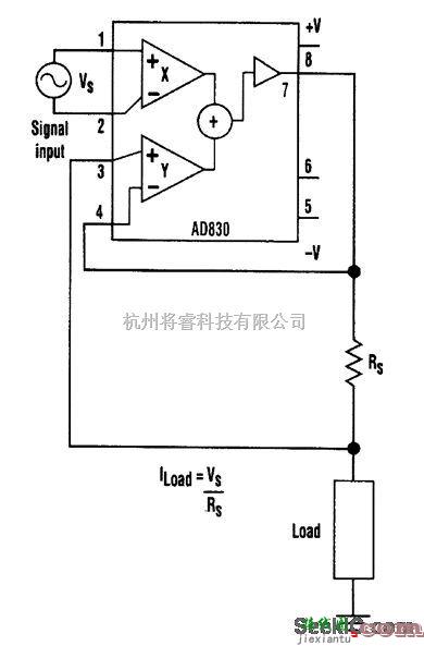 电源电路中的用于接地负载电流与电压转换器  第1张