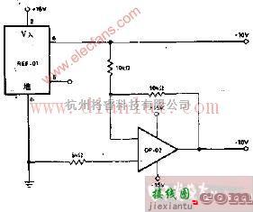 电源电路中的±10V基准电压源电路介绍  第1张