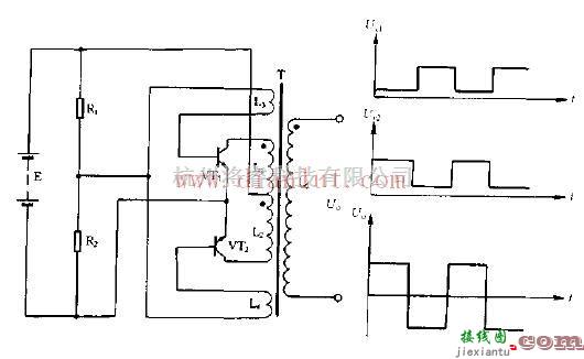 电源电路中的自激推挽逆变电路及其说明  第1张