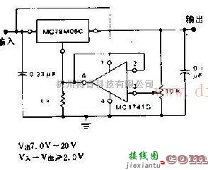 电源电路中的可调的稳压器电路  第1张