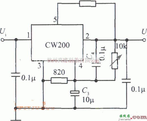 电源电路中的低纹波稳压电源电路  第1张