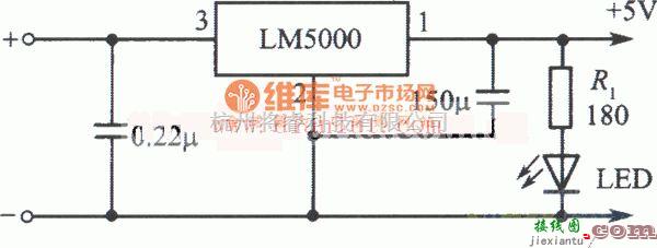 电源电路中的LM5000集成稳压器构成的3A稳压电源电路及说明  第1张