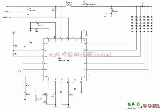 电源电路中的采用MIC3263典型应用电路  第1张