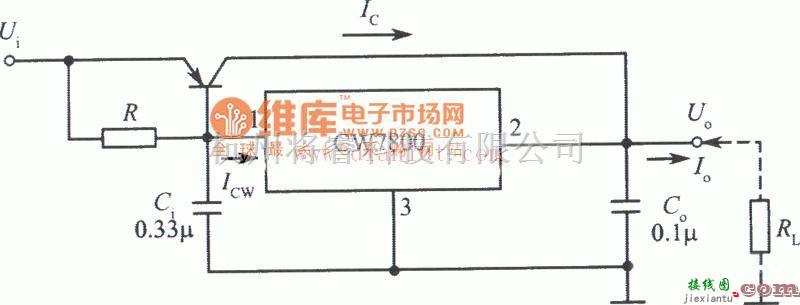 电源电路中的大电流输出集成稳压电源电路  第1张