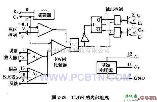 电源电路中的介绍TL494脉宽调制器  第1张