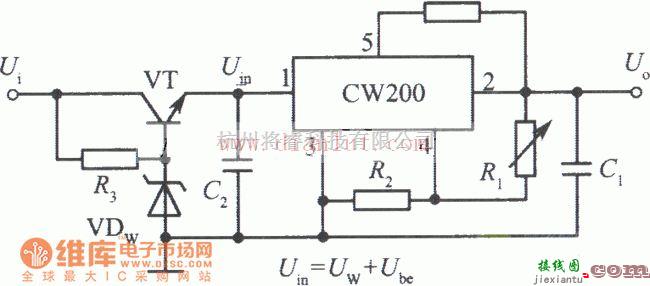 电源电路中的CW200的电源应用  第1张