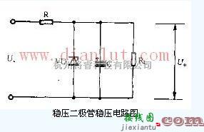 电源电路中的硅稳压二极管稳压电路图的介绍  第1张