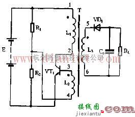 电源电路中的常用的自激单管逆变电路图  第1张