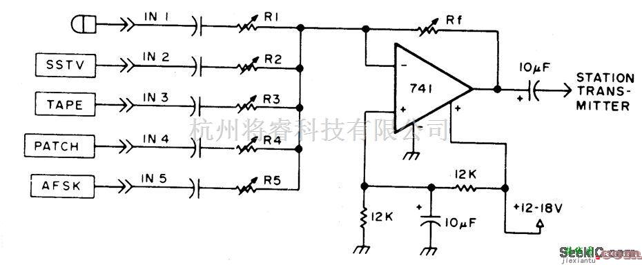 音频电路中的混音器  第1张