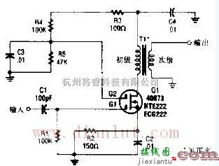 电源电路中的MOS场效应管用作宽带缓冲放大器  第1张