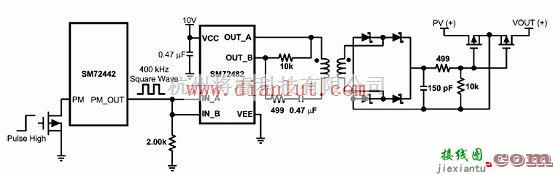 电源电路中的基于SM72442的太阳能充电控制电路  第3张
