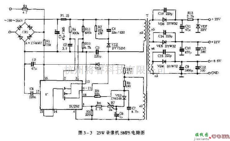 电源电路中的开关电源专用集成电路SPH4692  第1张