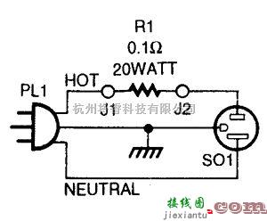 检测电路中的简单高电流测量仪  第1张