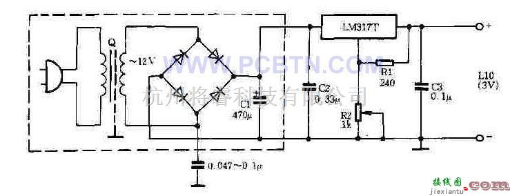电源电路中的旧式整流电源的改造电路  第1张