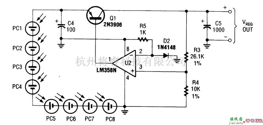 电源电路中的线性稳压器太阳能电源
  第1张