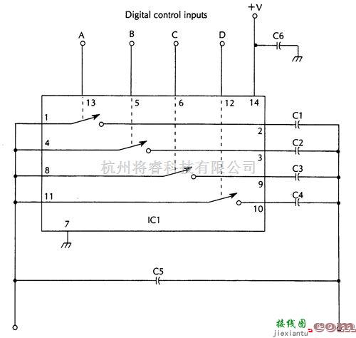 基础电路中的可编程序电容电路  第1张