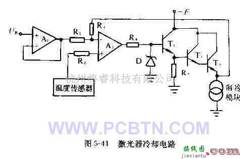 电源电路中的介绍半导体激光器冷却电路  第1张