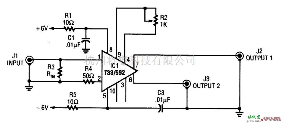 线性放大电路中的影像信号前置放大器  第1张