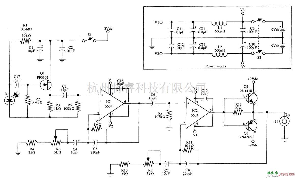 LED电路中的LED光波接收机
  第1张