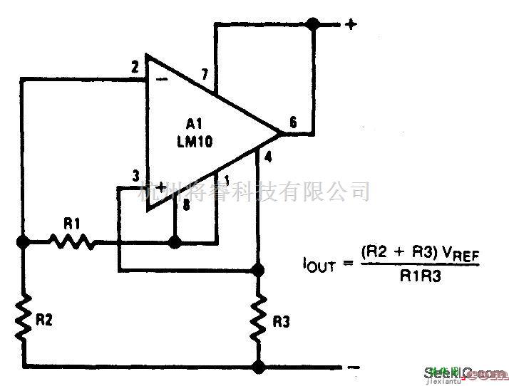 运算放大电路中的电流调节运算放大器  第1张