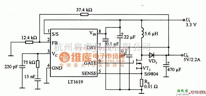 电源电路中的稳压电源应用电路原理  第1张