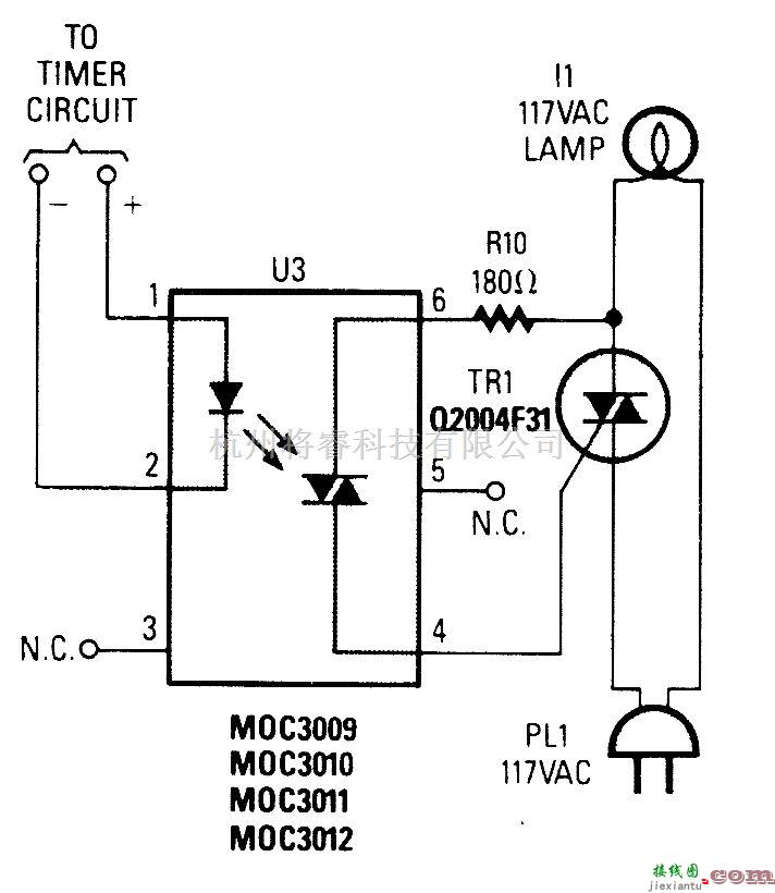 定时控制中的定时器/交流线路接口电路  第1张
