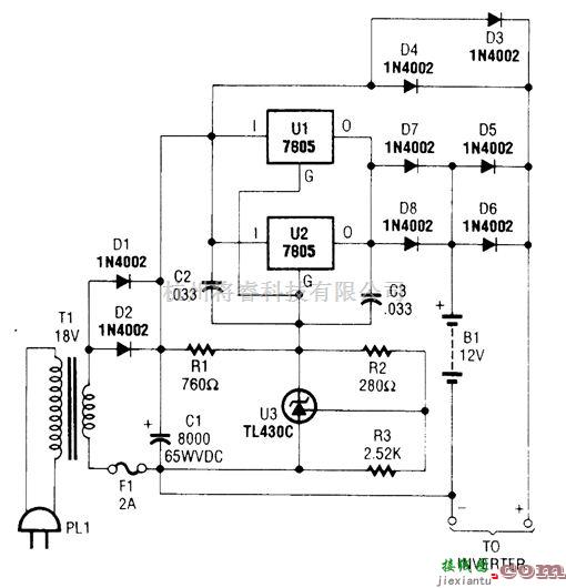 充电电路中的铅酸TRIOKLE充电器  第1张