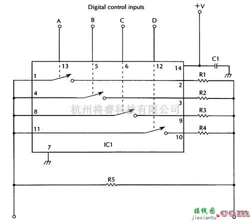 基础电路中的可编程电阻电路  第1张