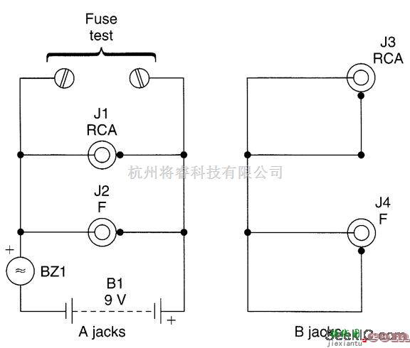 仪器仪表中的简单的音频/视频电缆测试仪  第1张