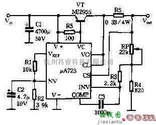 电源电路中的线性可调稳压器  第1张