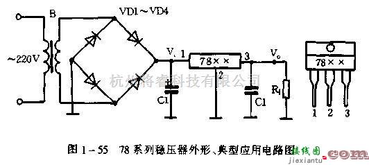 电源电路中的78系列及LM317三端稳压器的并联扩流及典型应用电路  第2张